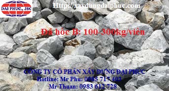 Đá hộc 100 - 300 kg/ viên